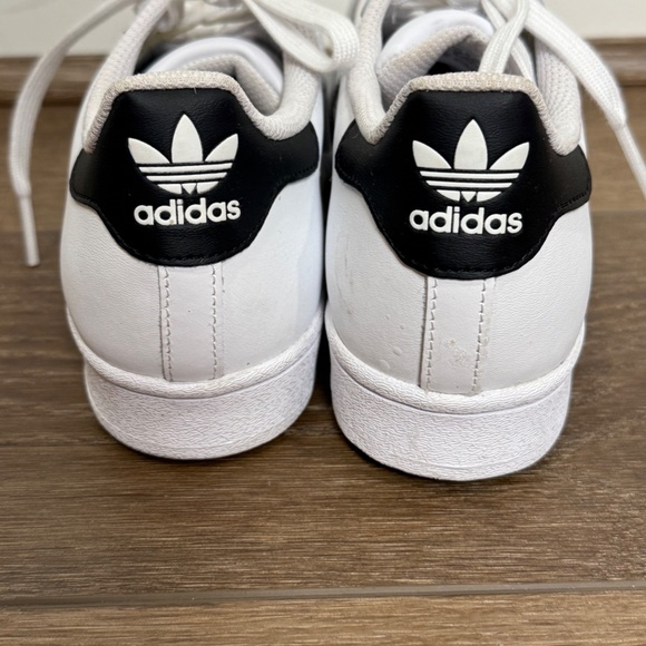 Women's Adidas Originals Superstar II White/Black Size 7.5 Leather - Picture 5 of 10